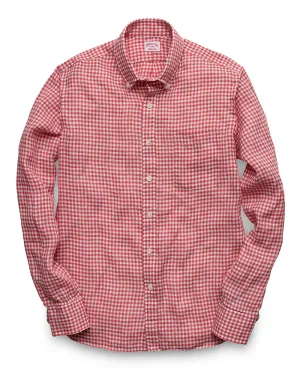1883 Linen Gingham (Strawberry)