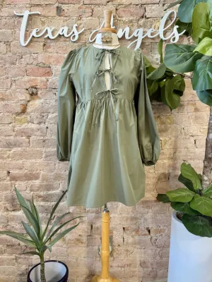 40% Off - Keep Dreamin’ Olive Dress