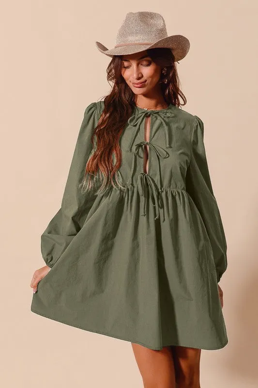 40% Off - Keep Dreamin’ Olive Dress