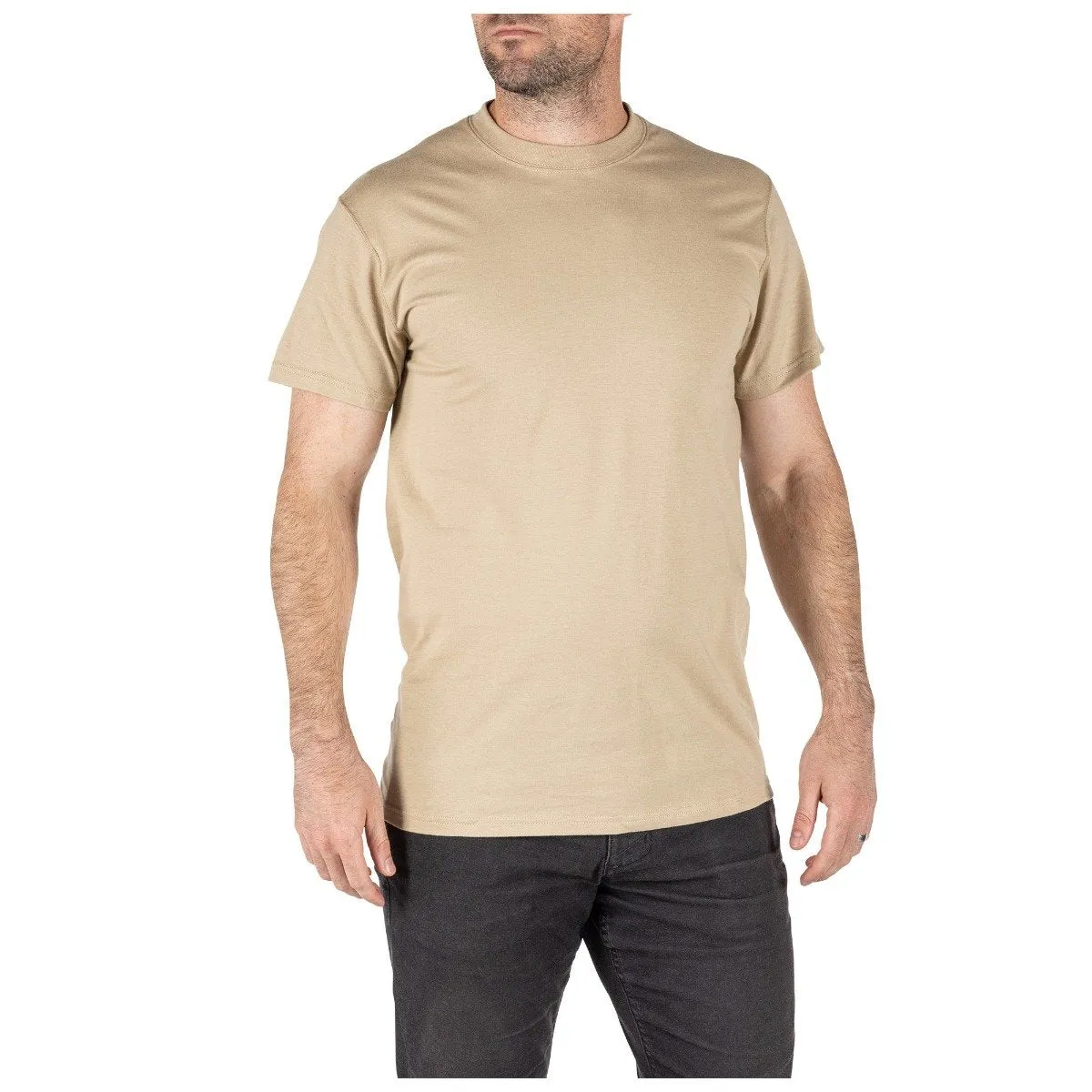 5.11 Mens Utili-T Crew Tees Pack of 3 ACU Tan