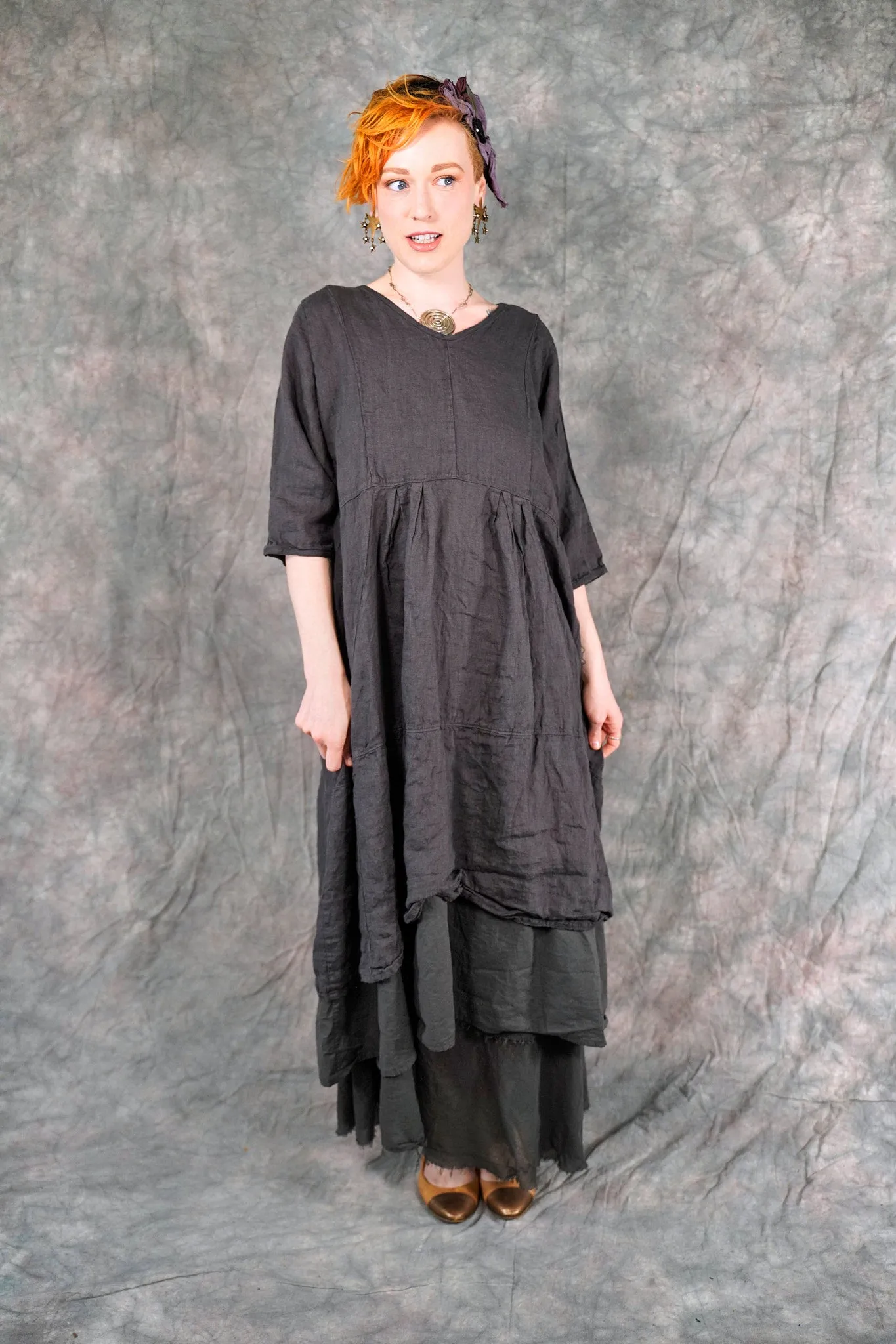 7248 Process Dress Faded Iron-U