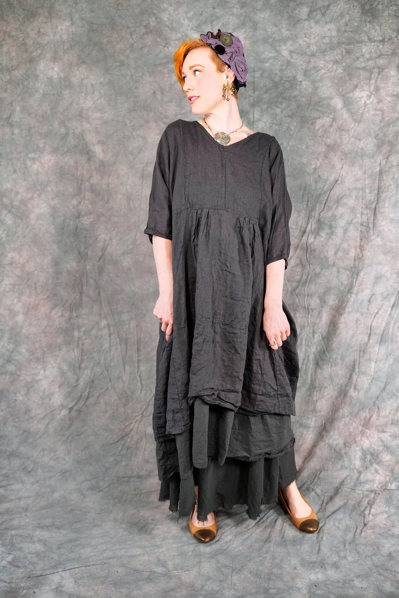 7248 Process Dress Faded Iron-U
