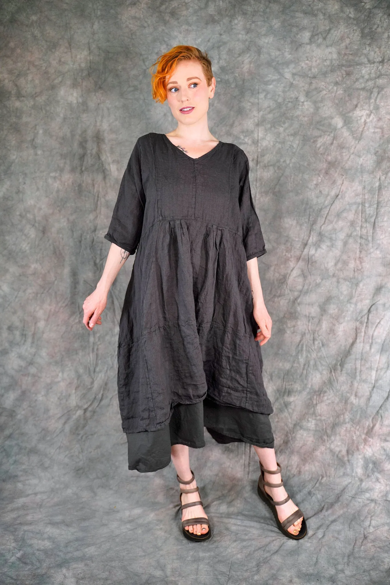 7248 Process Dress Faded Iron-U