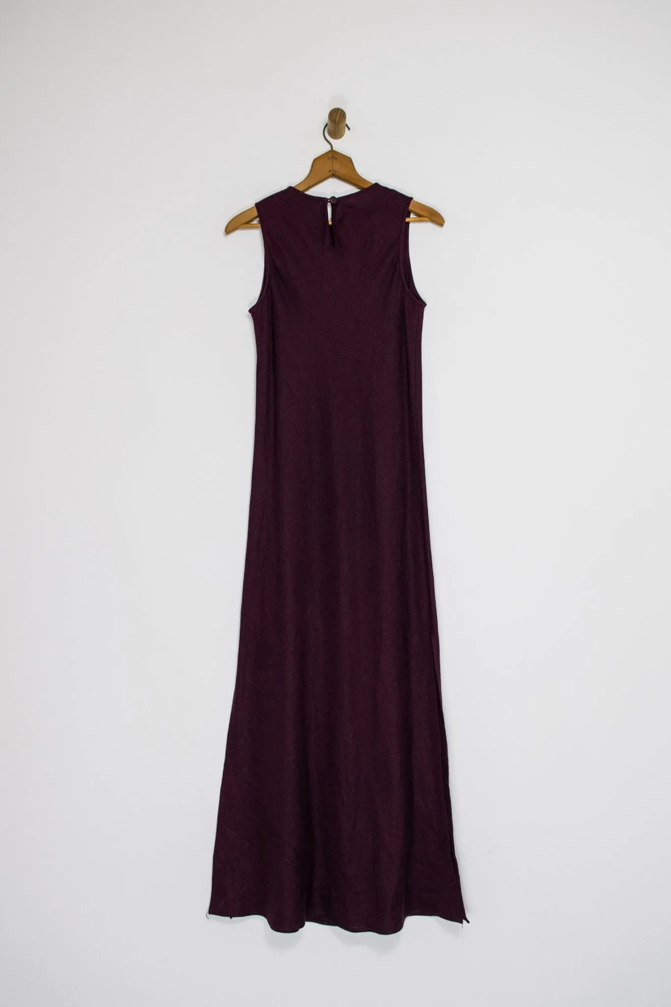90’s MERLOT LINEN MAXI / SMALL