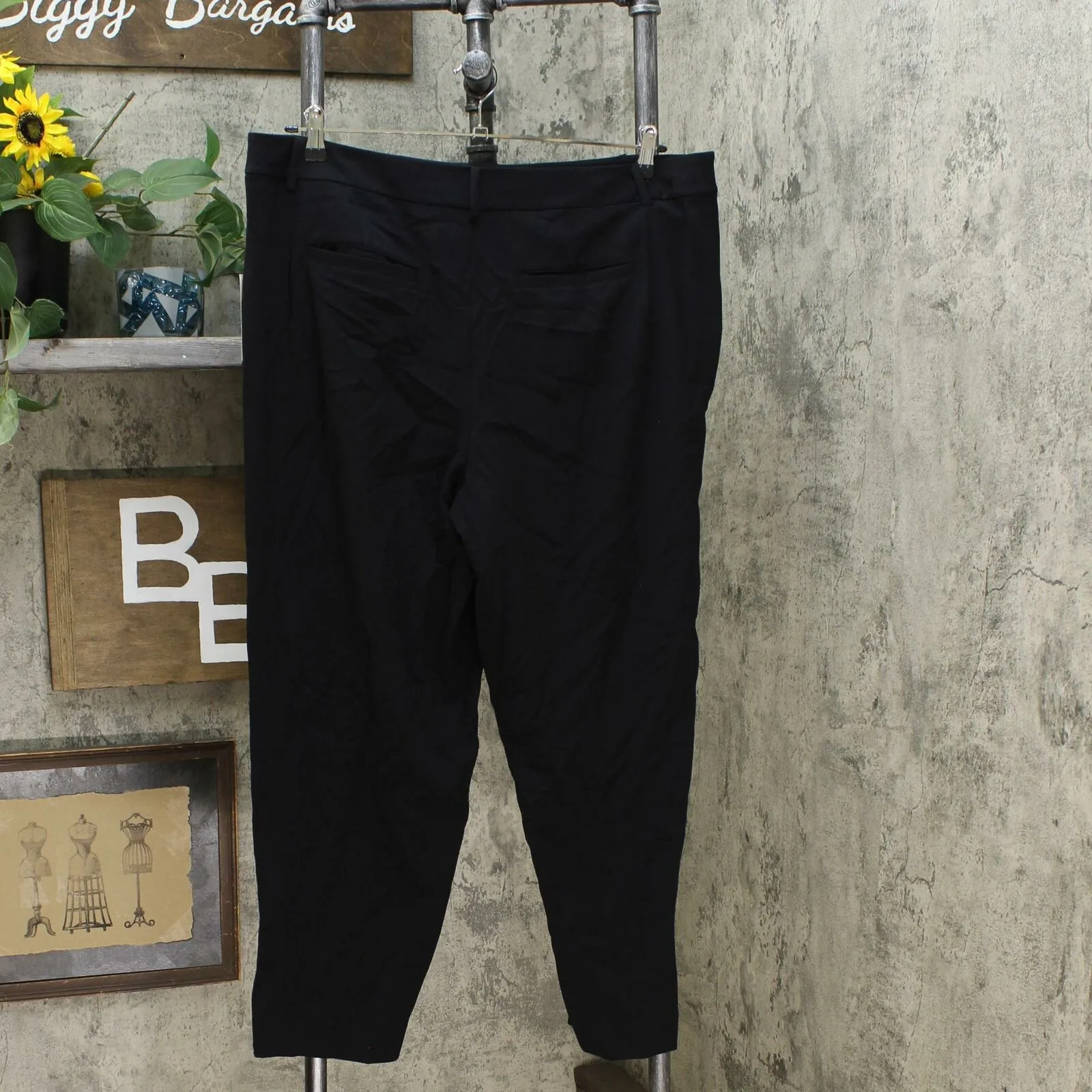 A New Day Women's Mid-Rise Straight Leg Pleated Front Trouser Pants