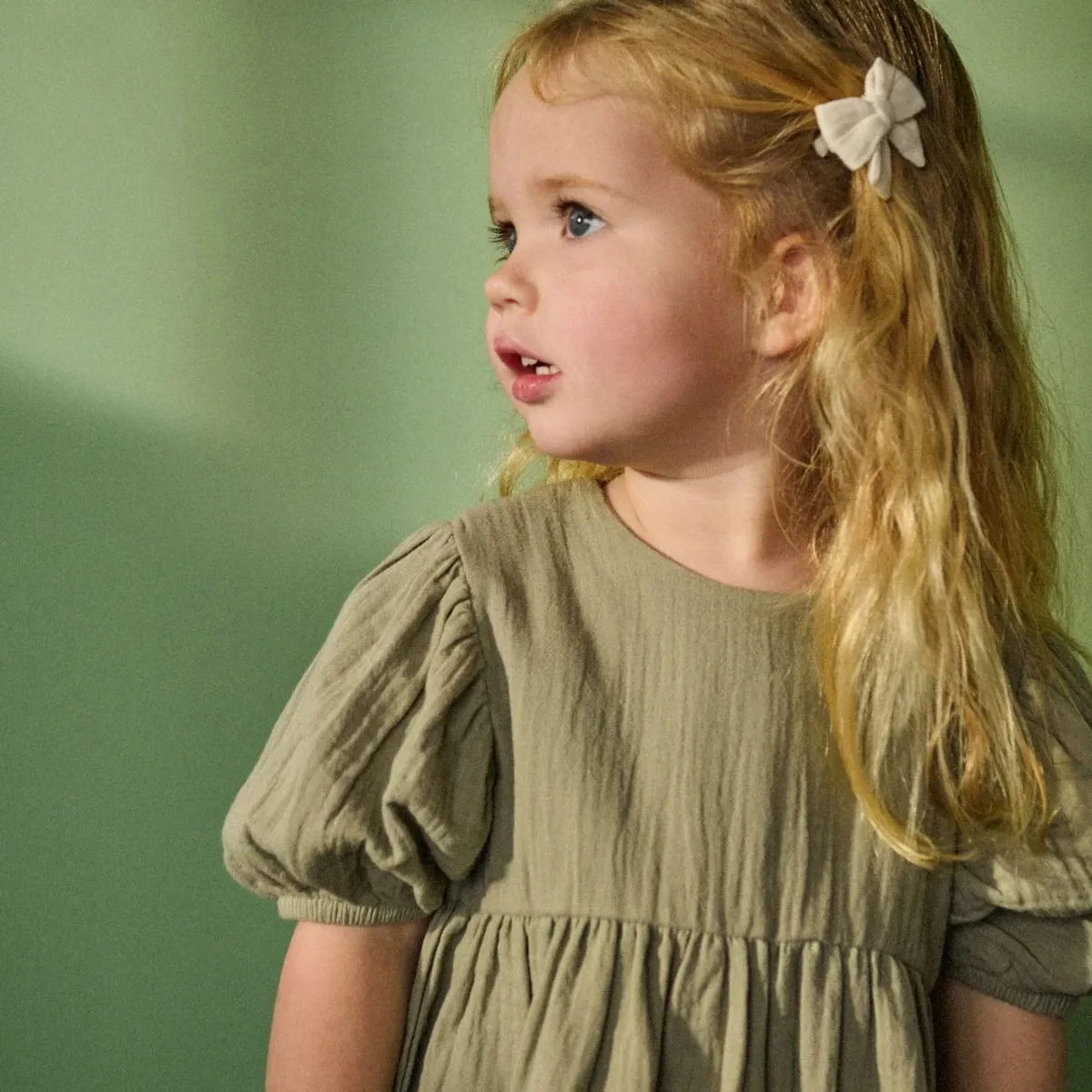 Albertine Dress Linen - Brook