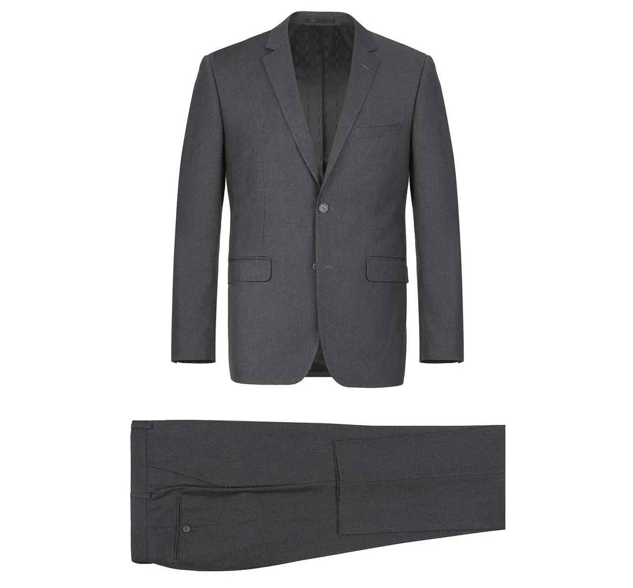 Alessandro Vitello by Renoir 2-Piece Classic Fit Single Breasted 2 Button Suit 202-1