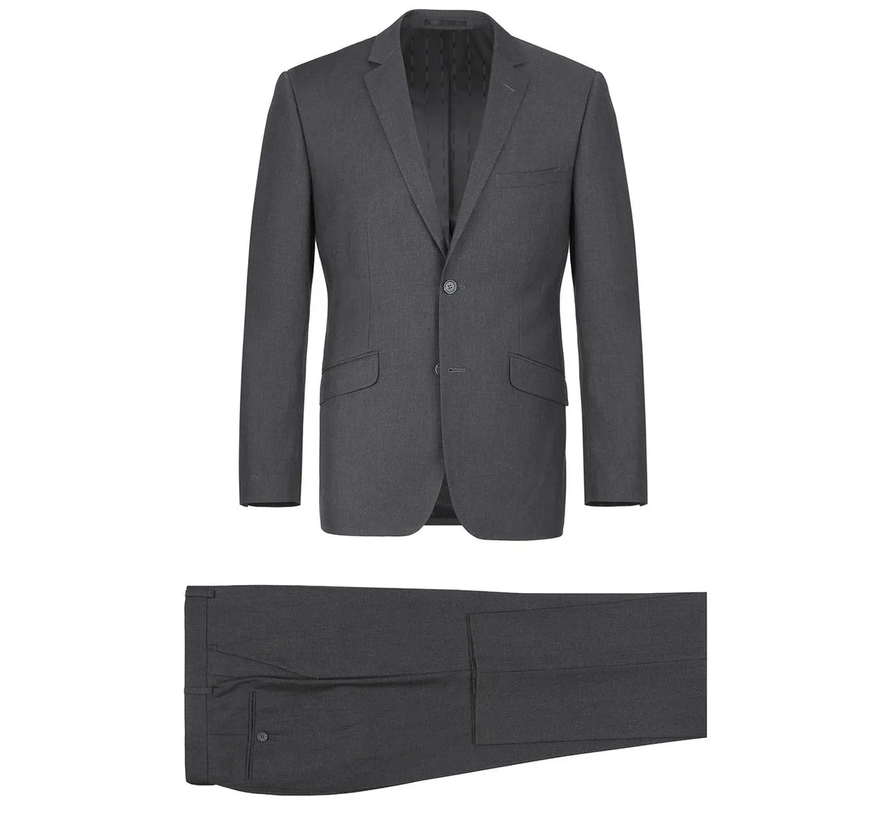 Alessandro Vitello by Renoir 2-Piece Classic Fit Single Breasted 2 Button Suit 202-1