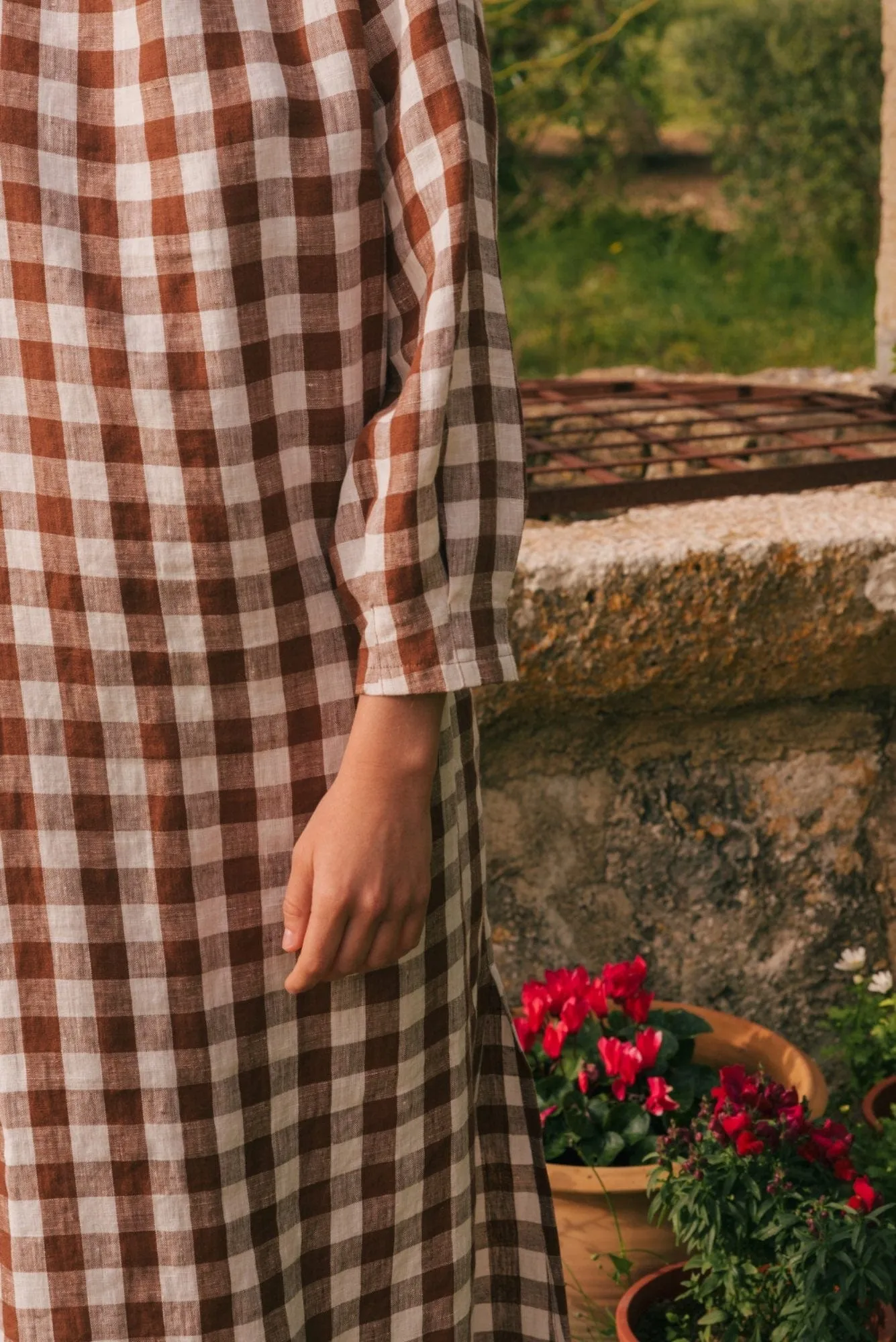 Amalia Linen Long-length Dress | Multiple Colours