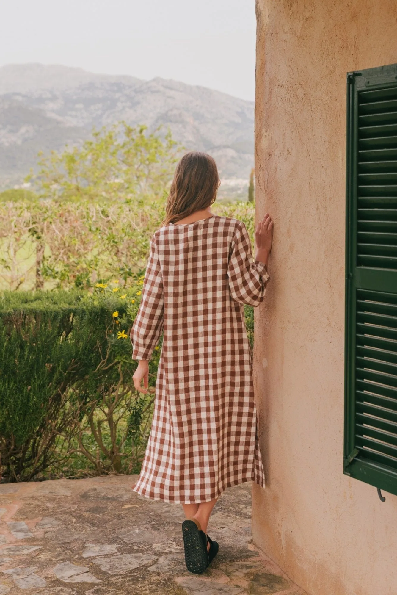 Amalia Linen Long-length Dress | Multiple Colours
