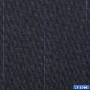 Anchor Grey with Blue Windowpane Suit
