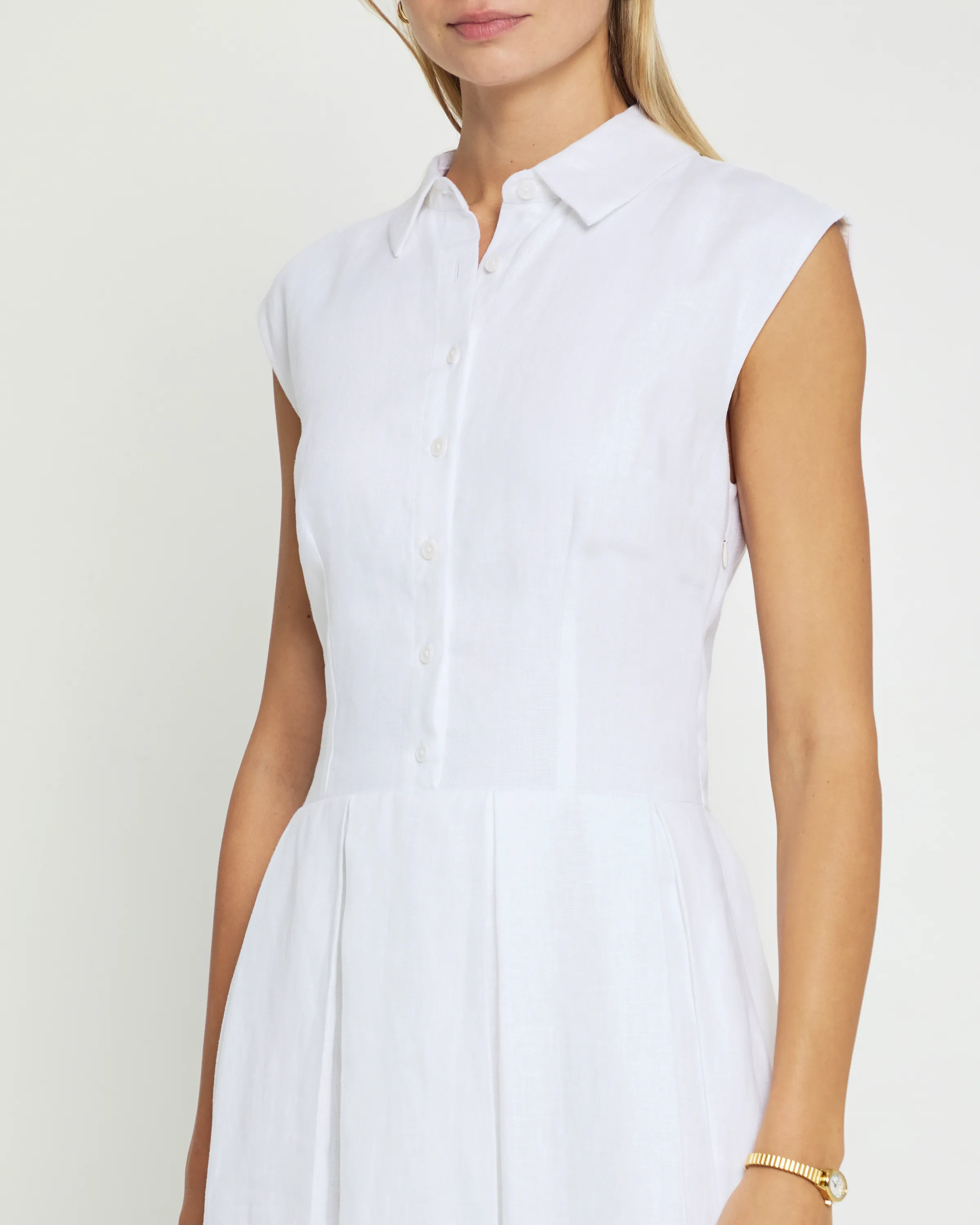 Angelika Linen Dress