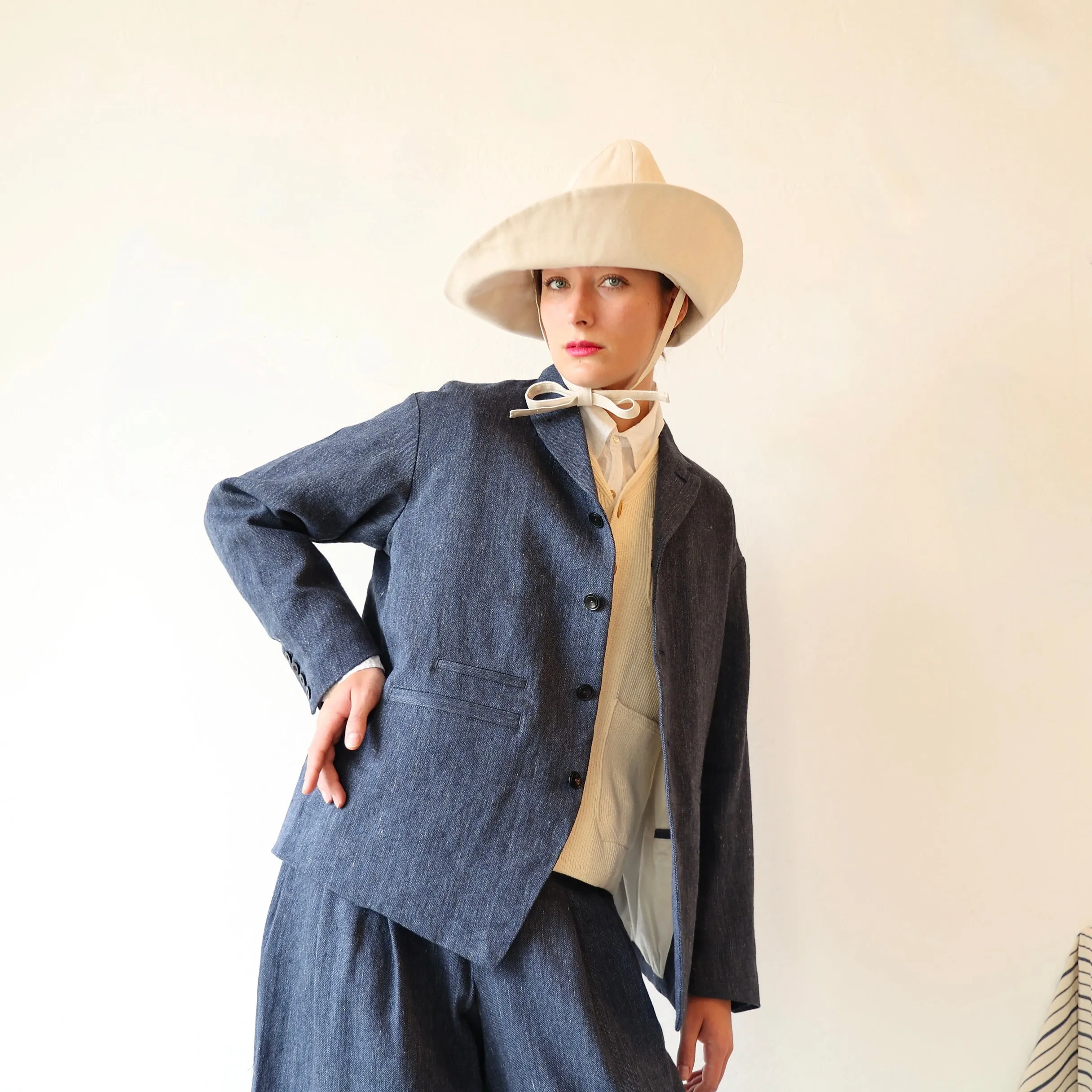 Aseedonclöud Sankayo Trousers - Indigo