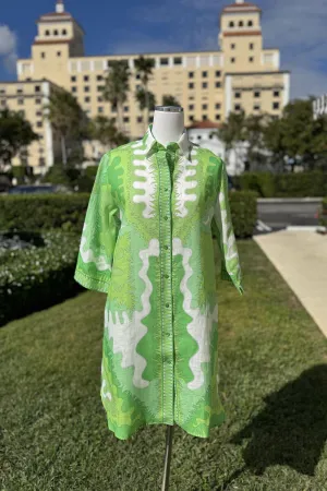 Averardo Bessi Linen Dress in Cruise 010