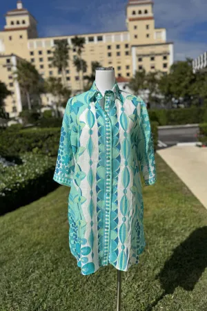 Averardo Bessi Linen Dress in Domino 013