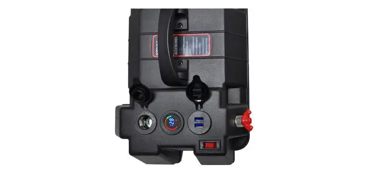 Battery Box for 12v Portable Power System - Ideal for in Car 2nd Battery