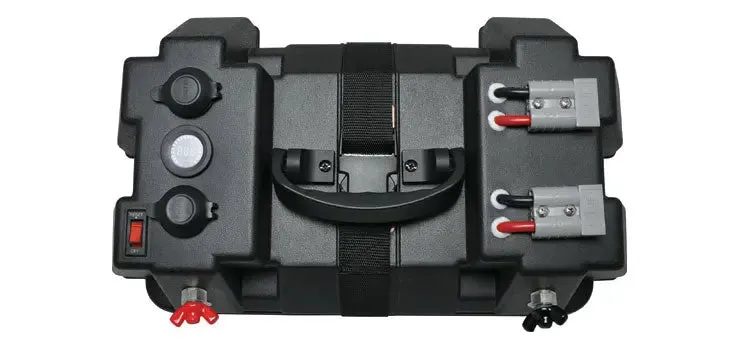Battery Box for 12v Portable Power System - Ideal for in Car 2nd Battery