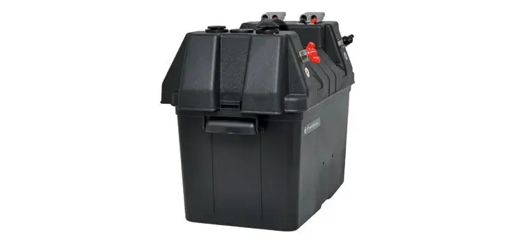 Battery Box for 12v Portable Power System - Ideal for in Car 2nd Battery