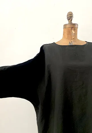 BATWING DRESS COTTON