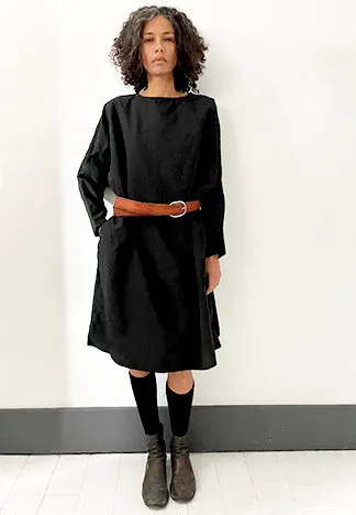 BATWING DRESS COTTON