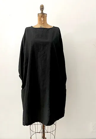 BATWING DRESS COTTON