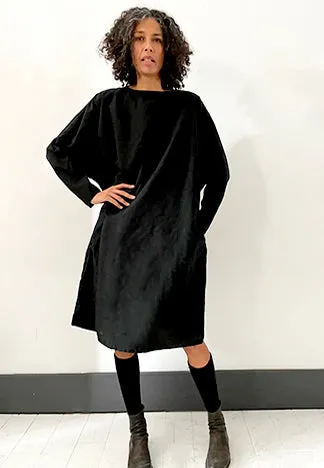 BATWING DRESS COTTON