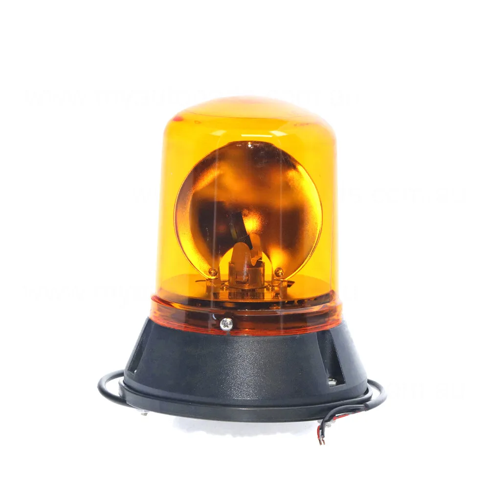 Beacon Halogen suits Generic 12/24V Fixed Base 165 X 153Mm RotAutomaticing Amber