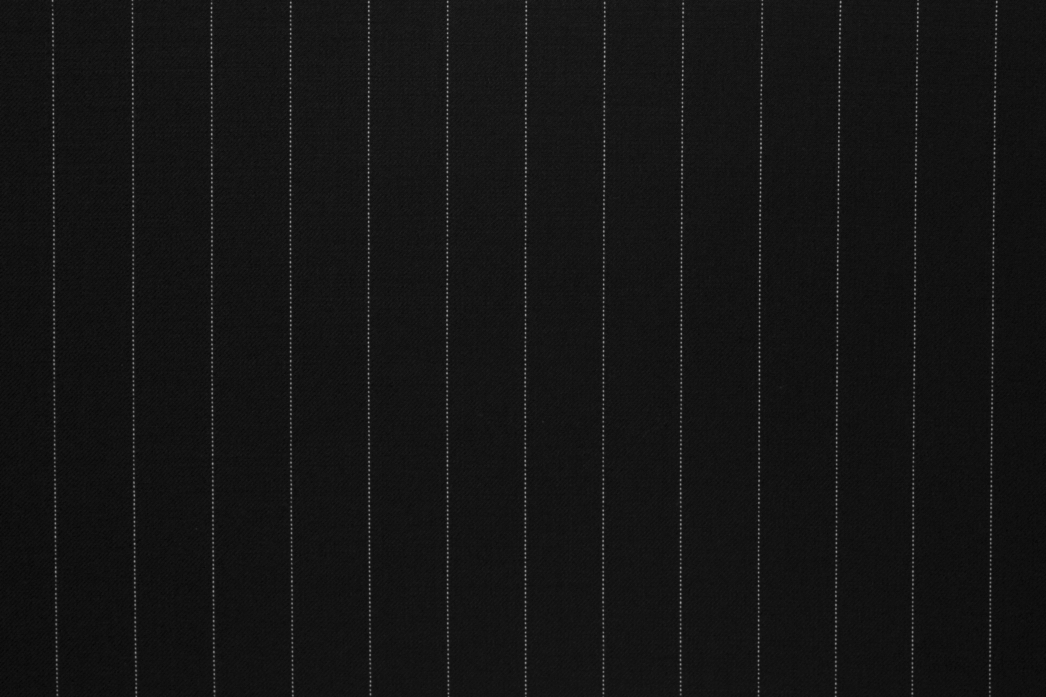 Black Grey With White Dotted Stripe Suit