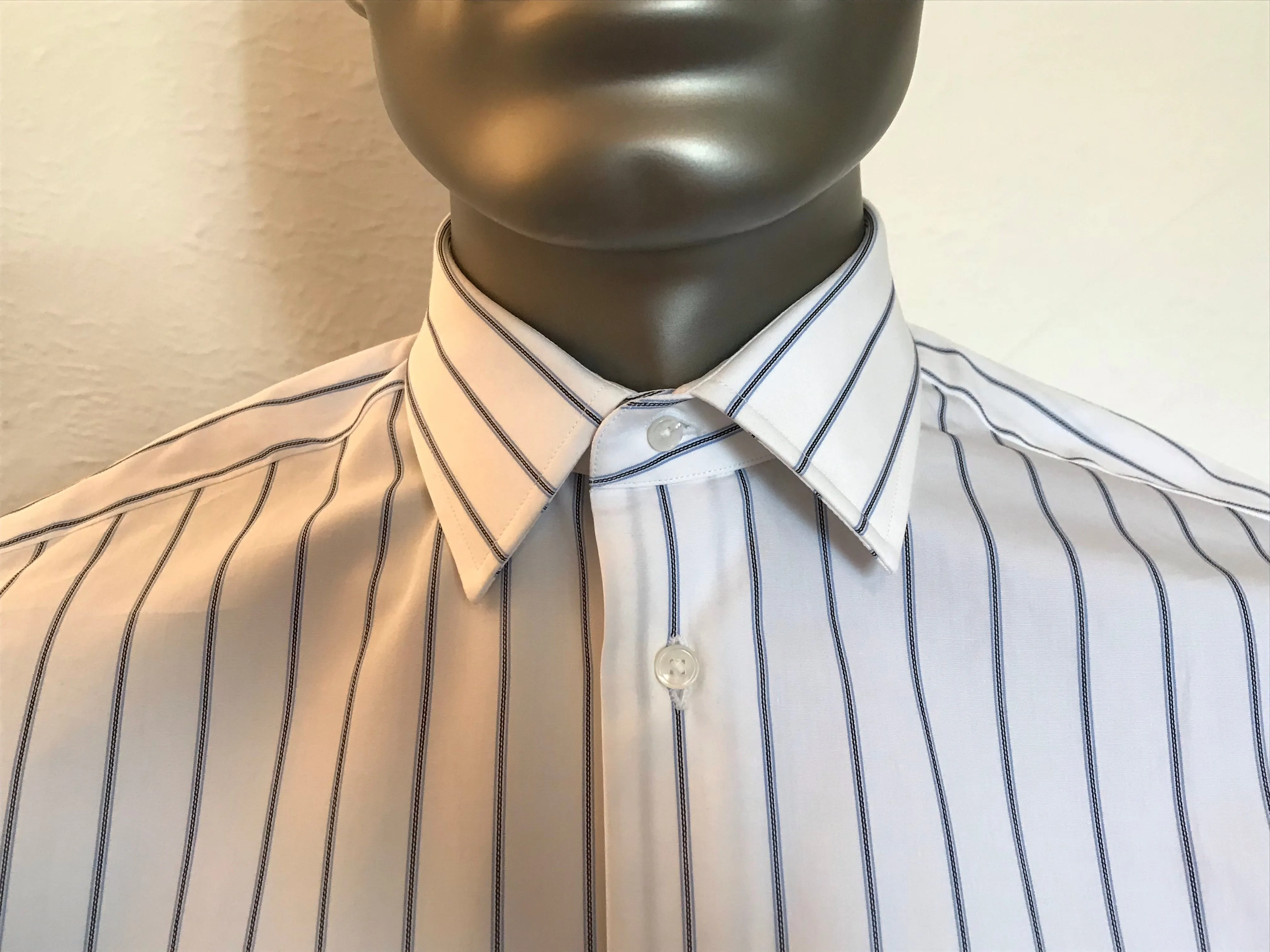 Blue & Black Stripe Shirt