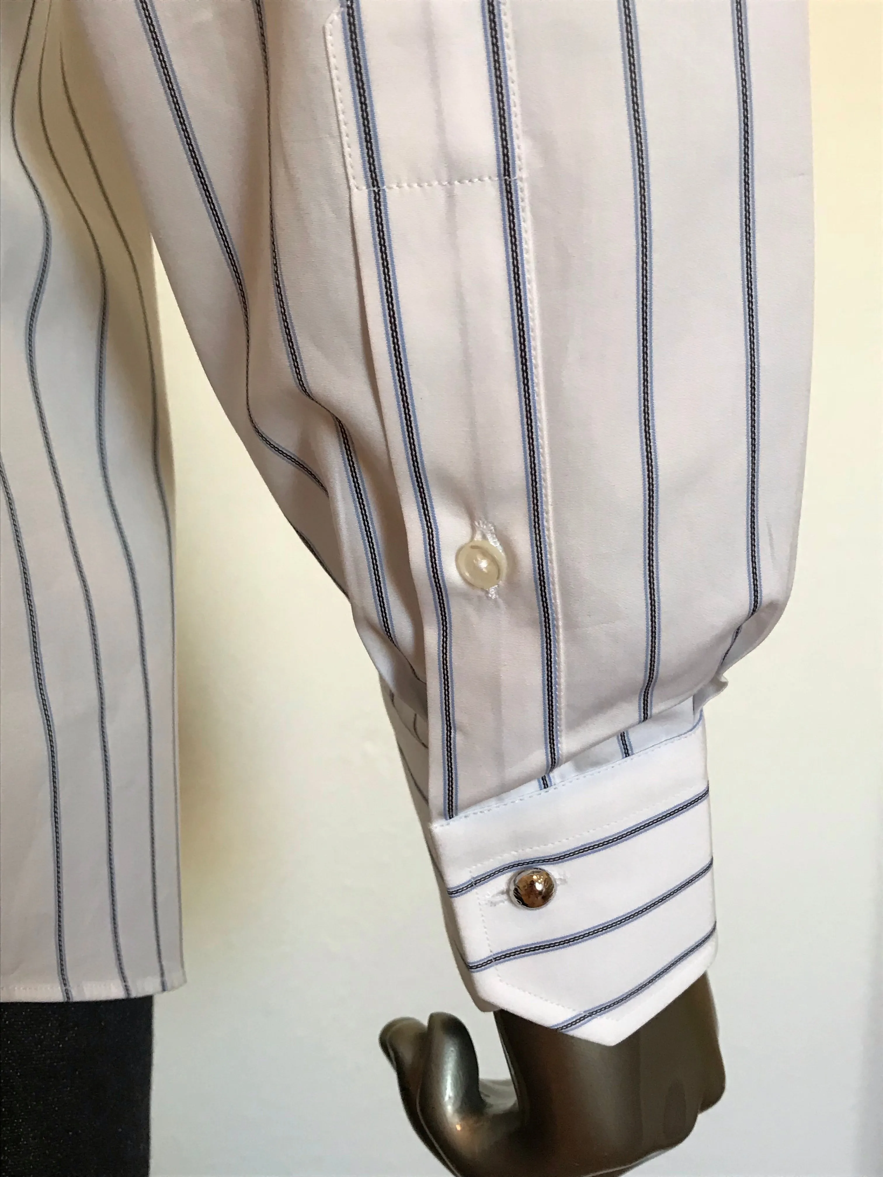Blue & Black Stripe Shirt
