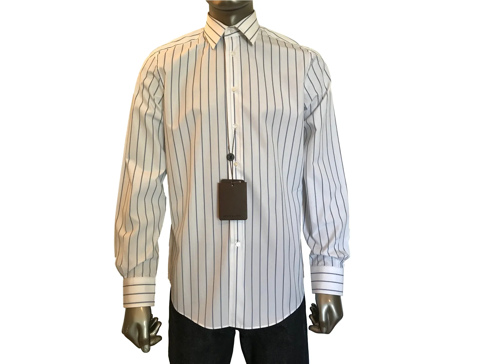 Blue & Black Stripe Shirt