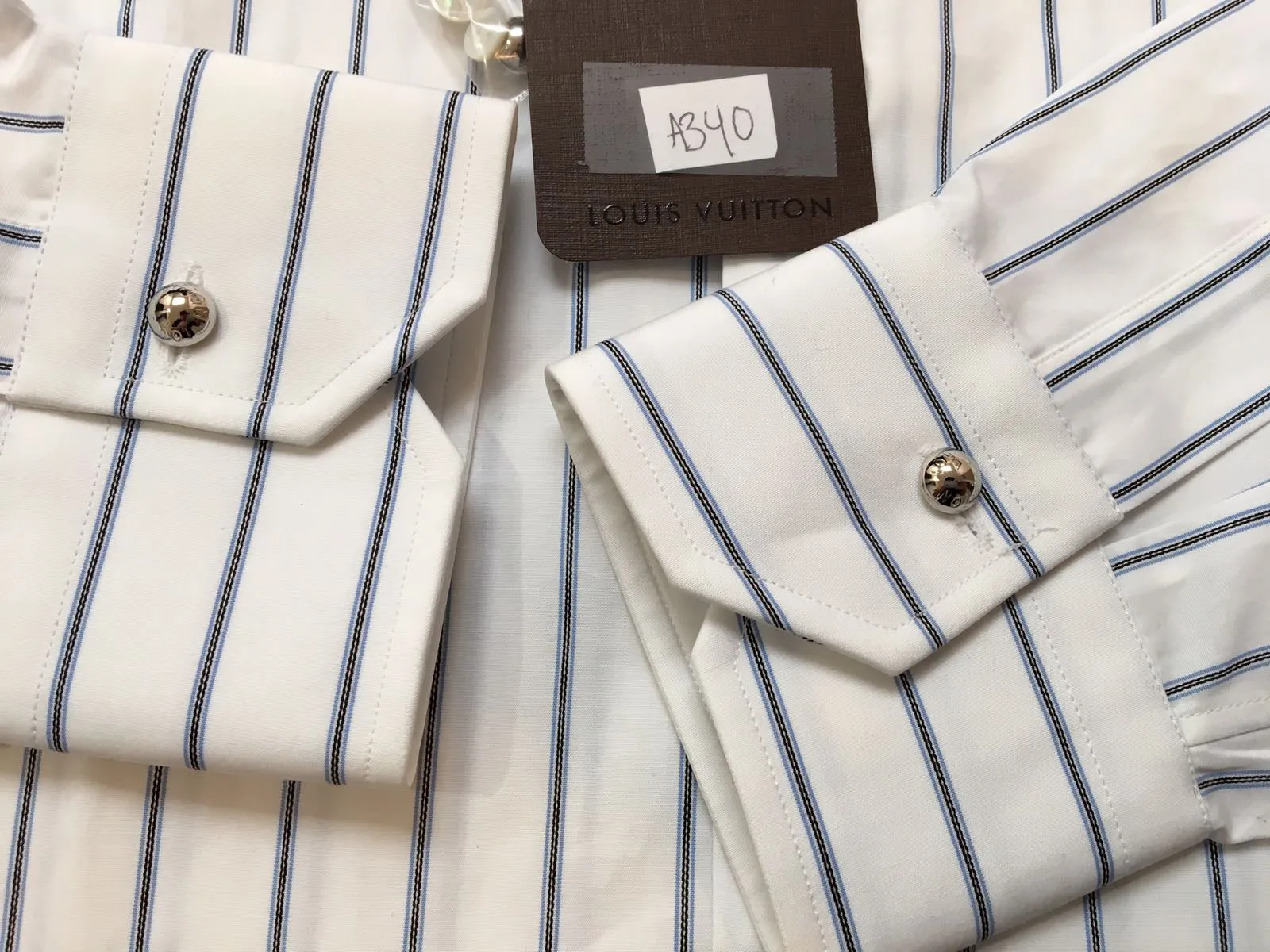 Blue & Black Stripe Shirt