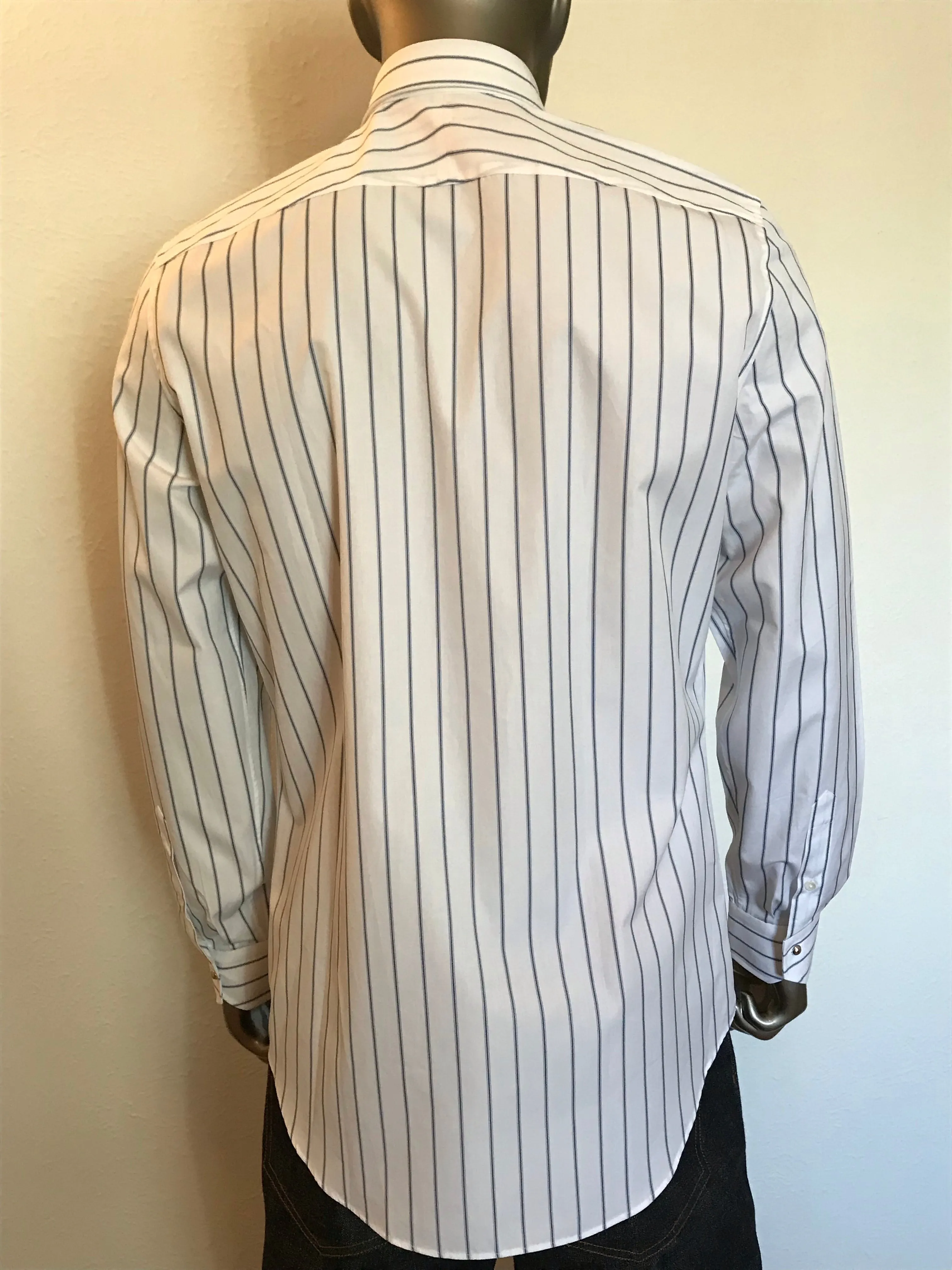 Blue & Black Stripe Shirt