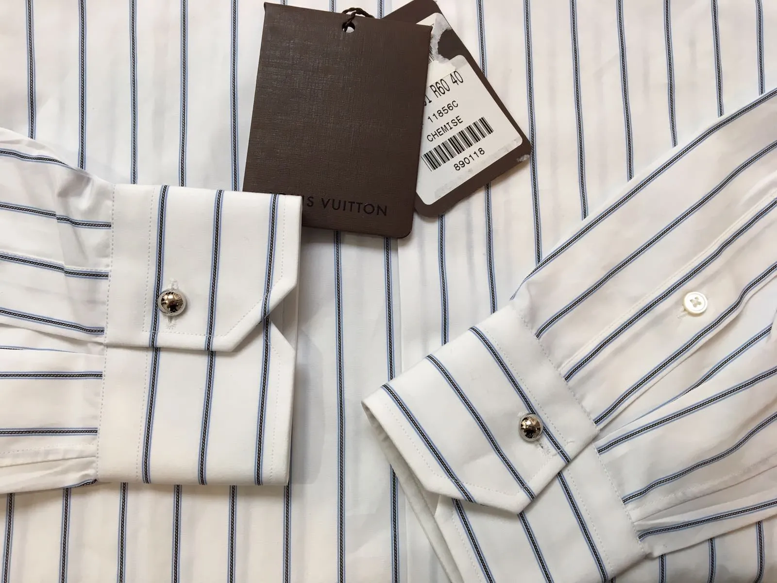 Blue & Black Stripe Shirt