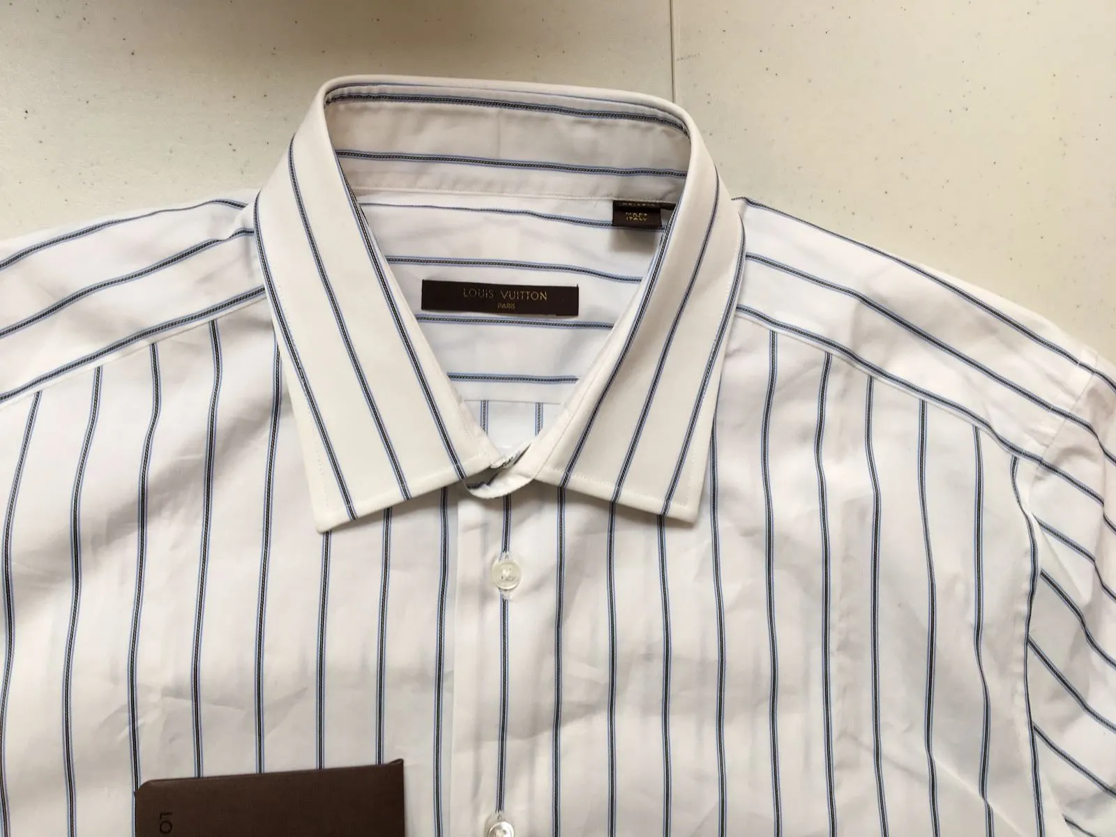 Blue & Black Stripe Shirt