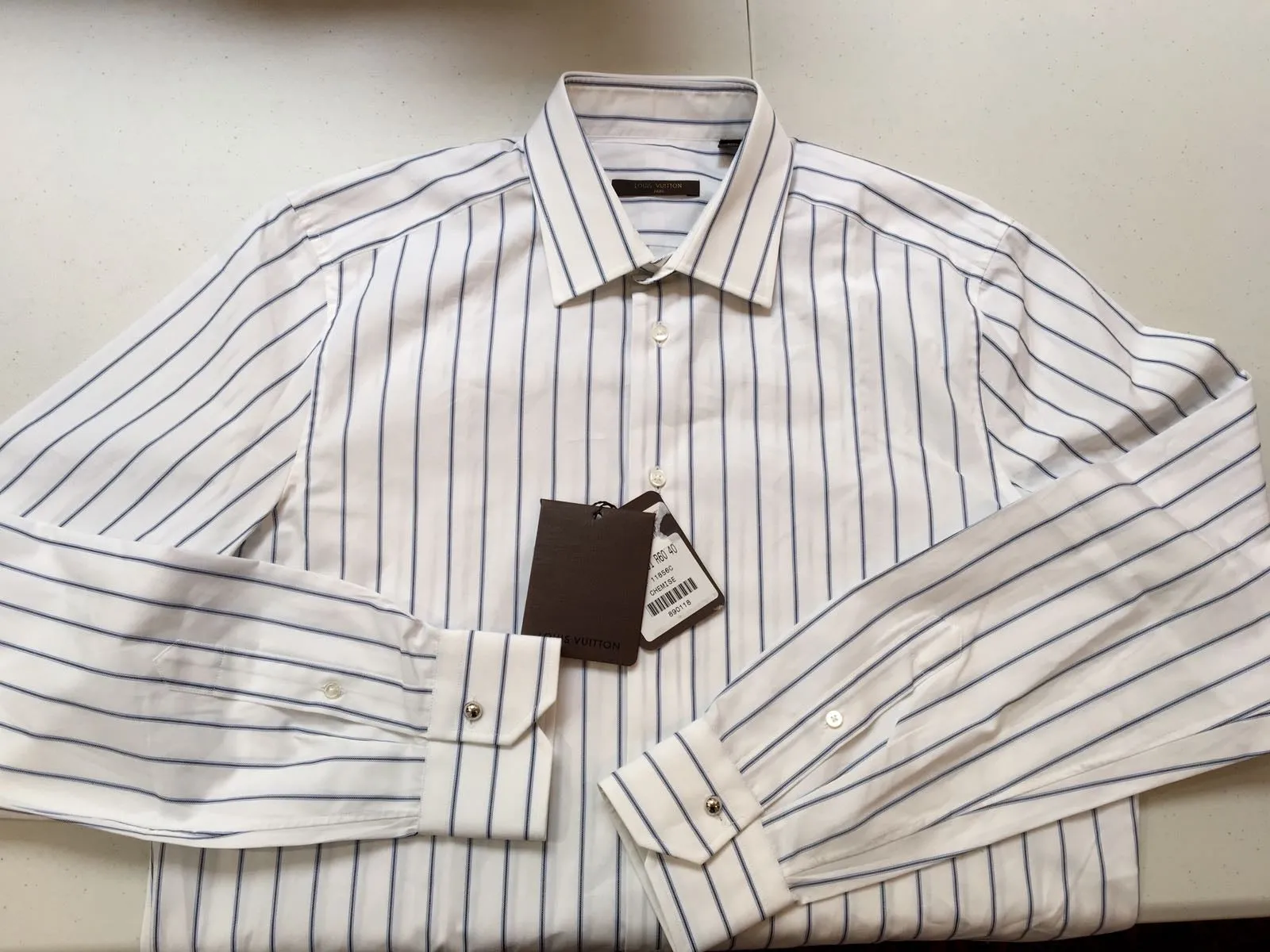 Blue & Black Stripe Shirt