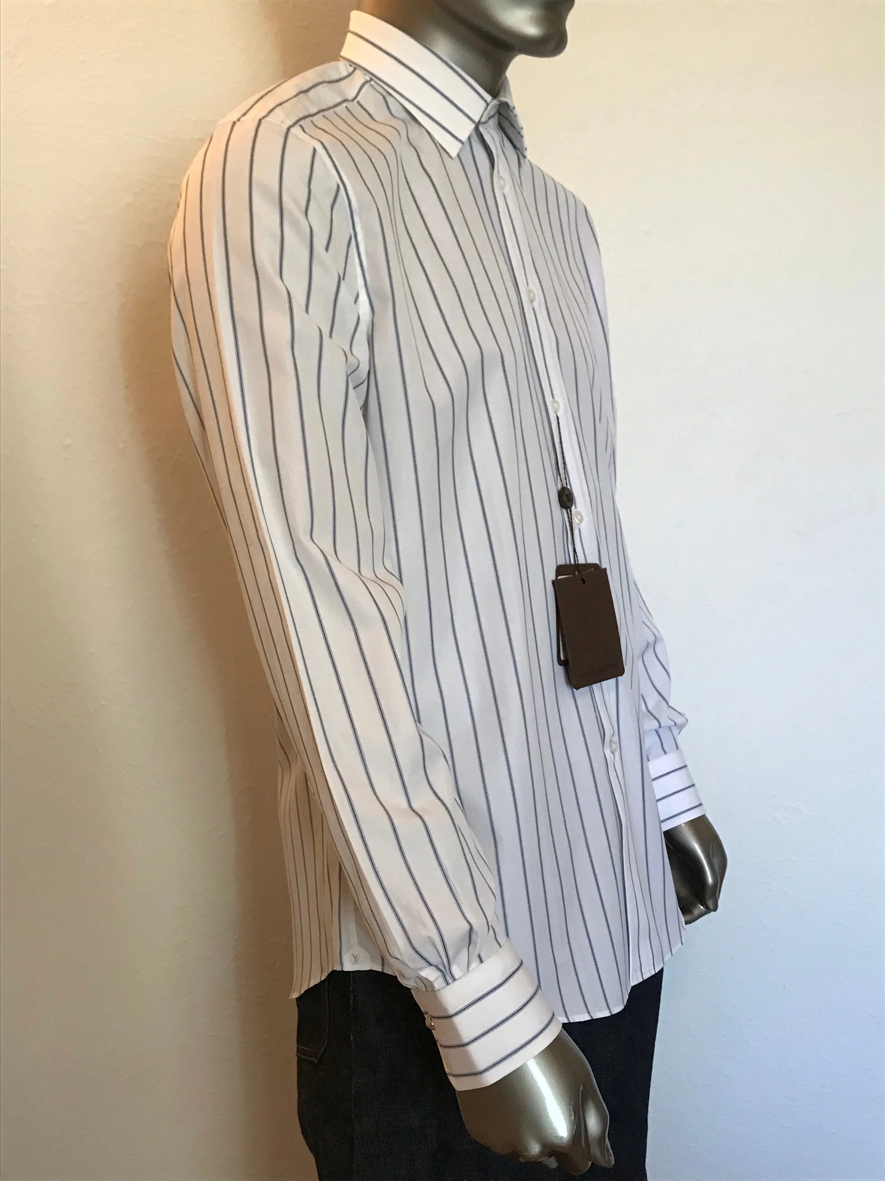 Blue & Black Stripe Shirt