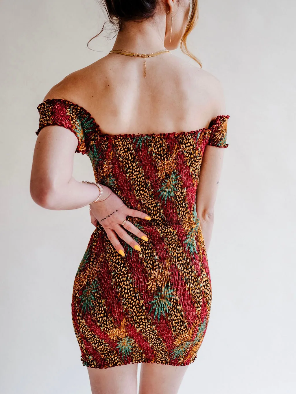 BRB Smocked Mini Dress