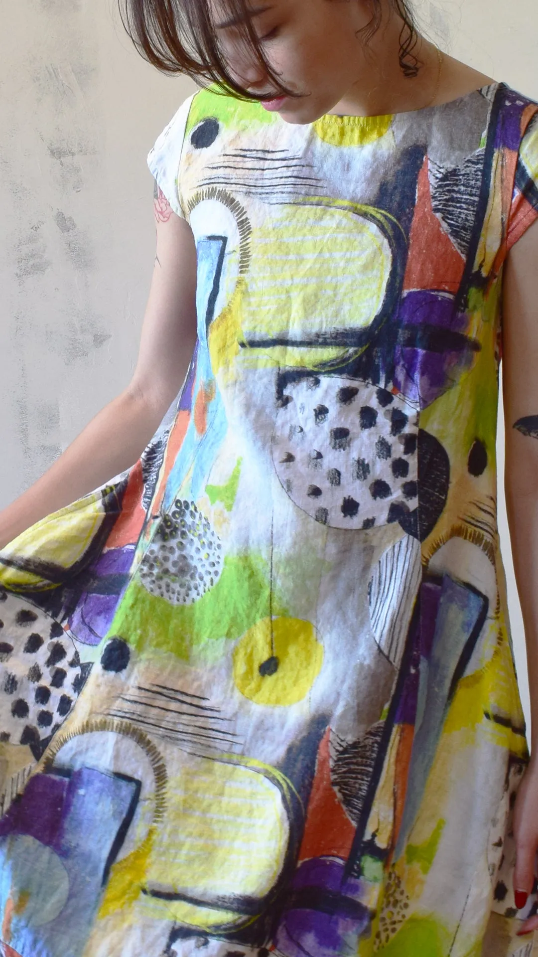 Brushstroke Dress