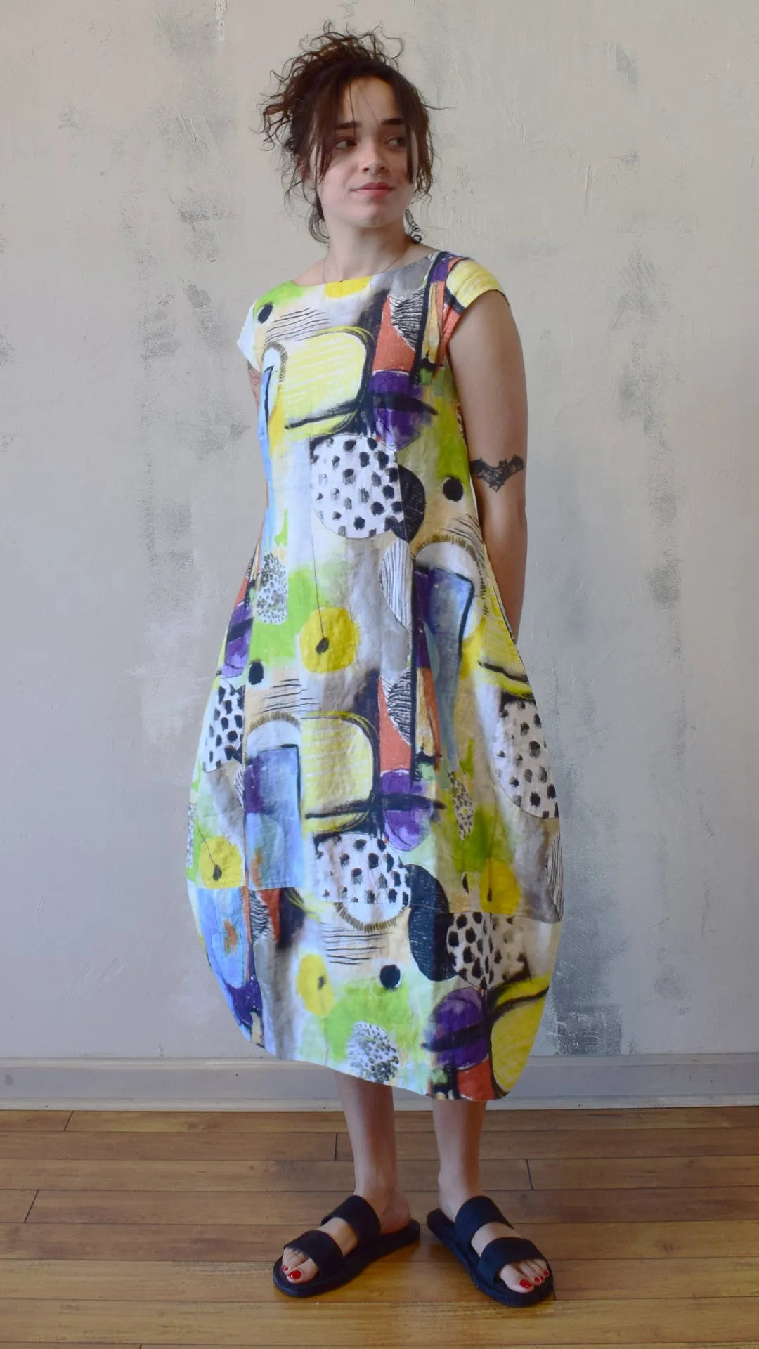 Brushstroke Dress