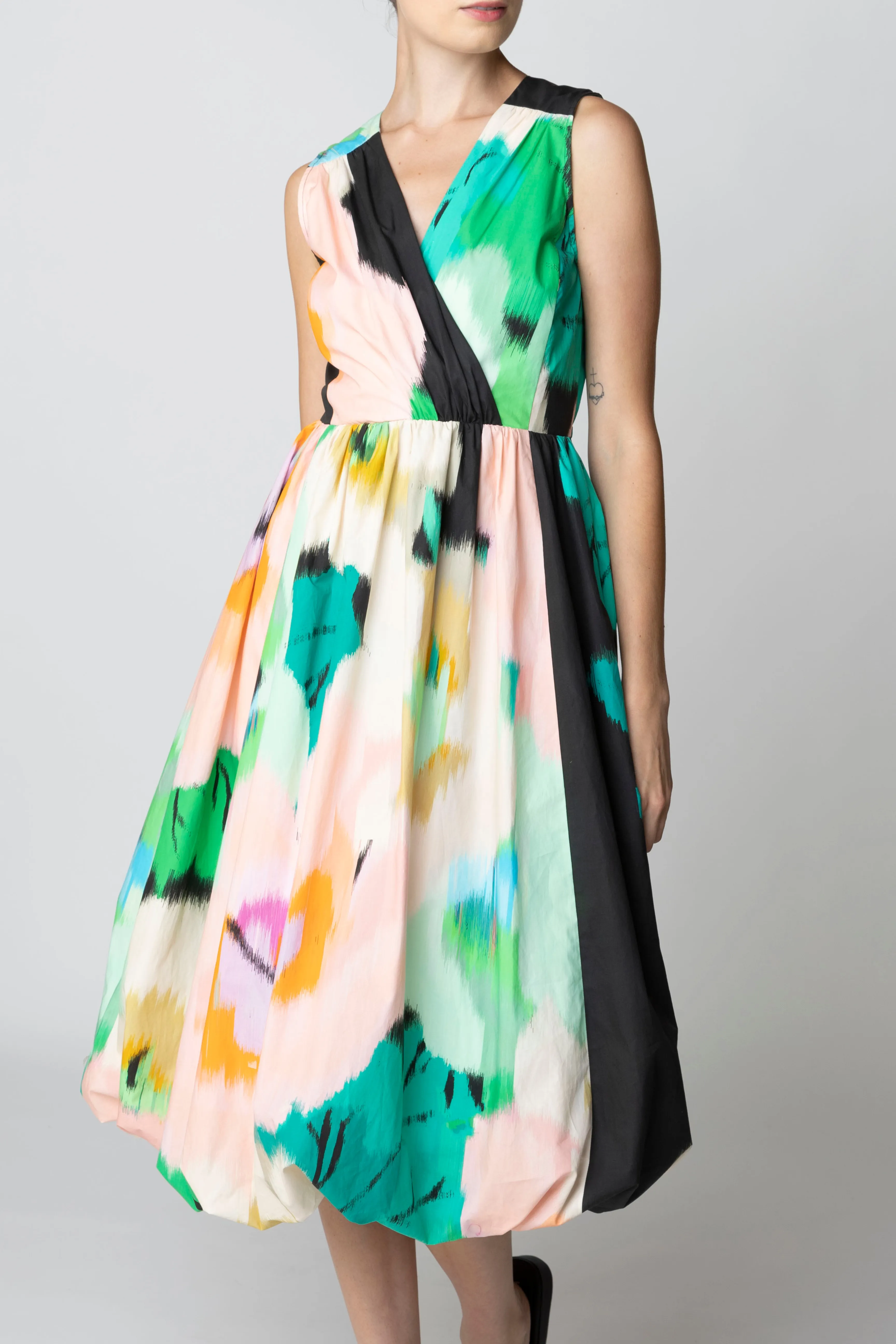 Bubble Hem Surplice