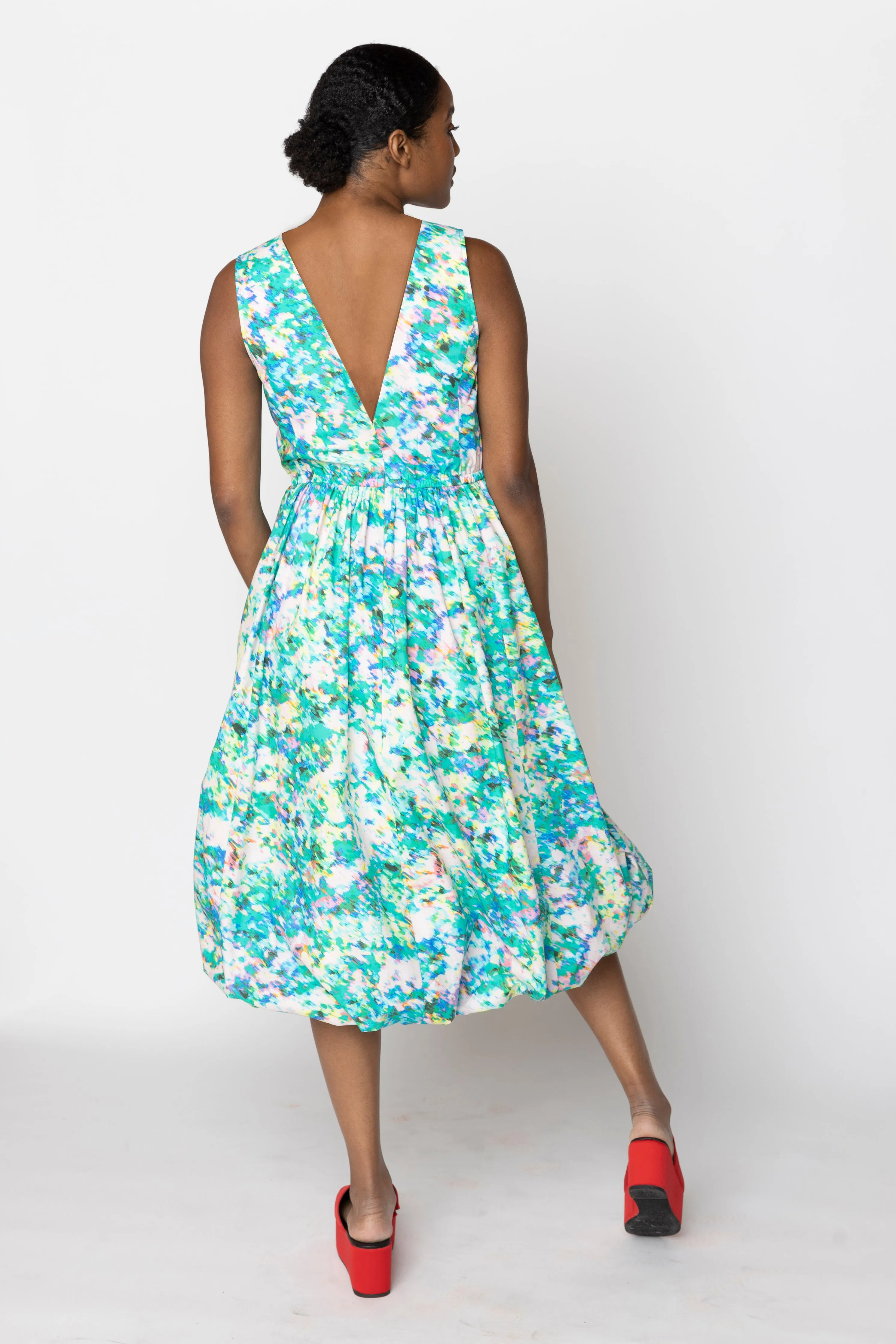 Bubble Hem Surplice
