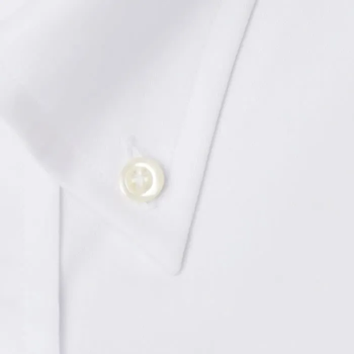 Button Down Mini Twill White
