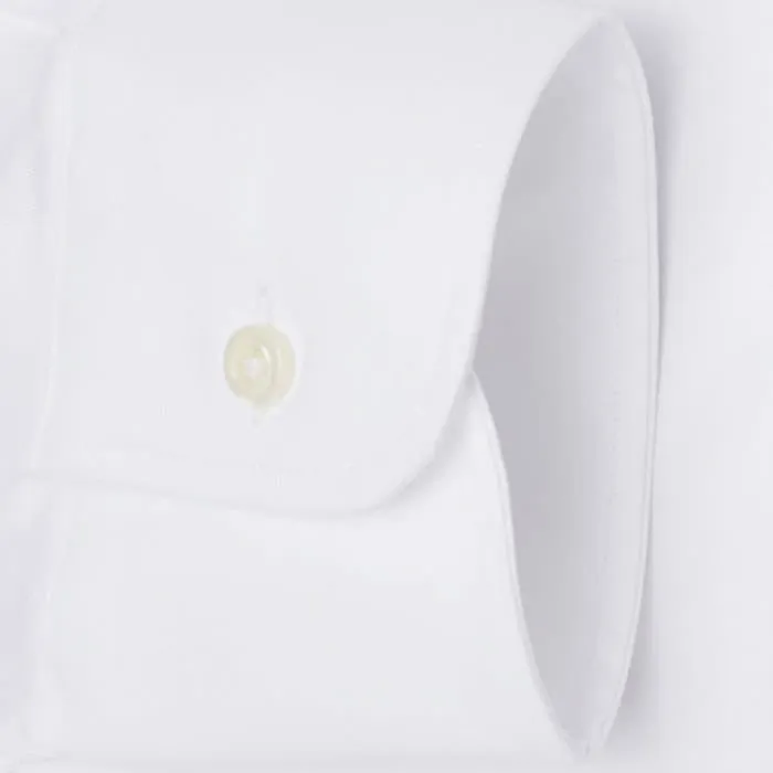 Button Down Mini Twill White