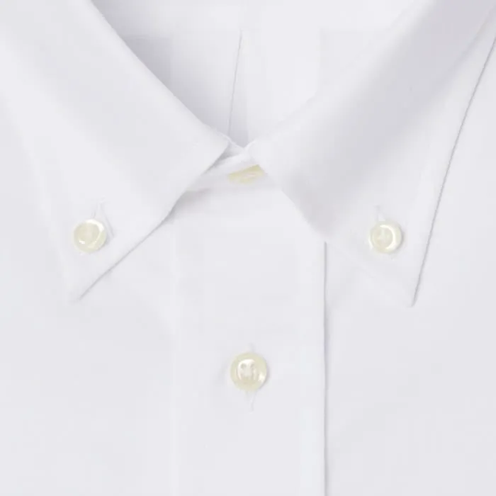 Button Down Mini Twill White