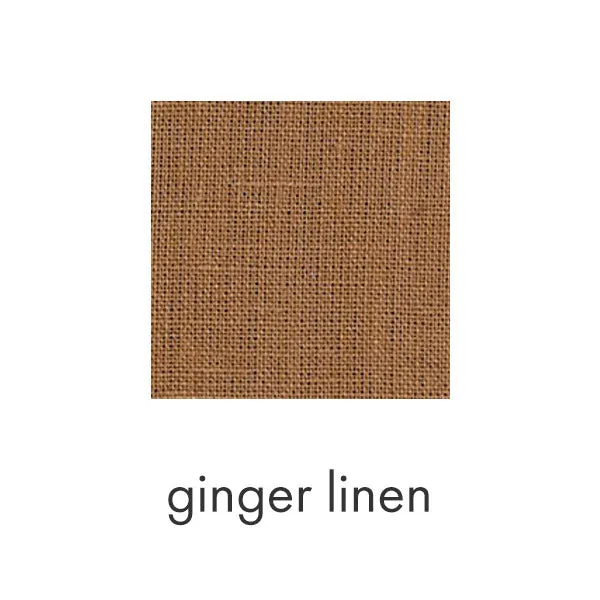 Caftan Dress in Ginger Linen