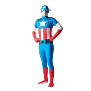 Captain America 2 Nd Skin Suit Size Xl