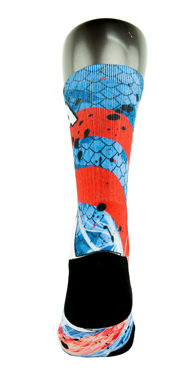 Captain America CES Custom Socks