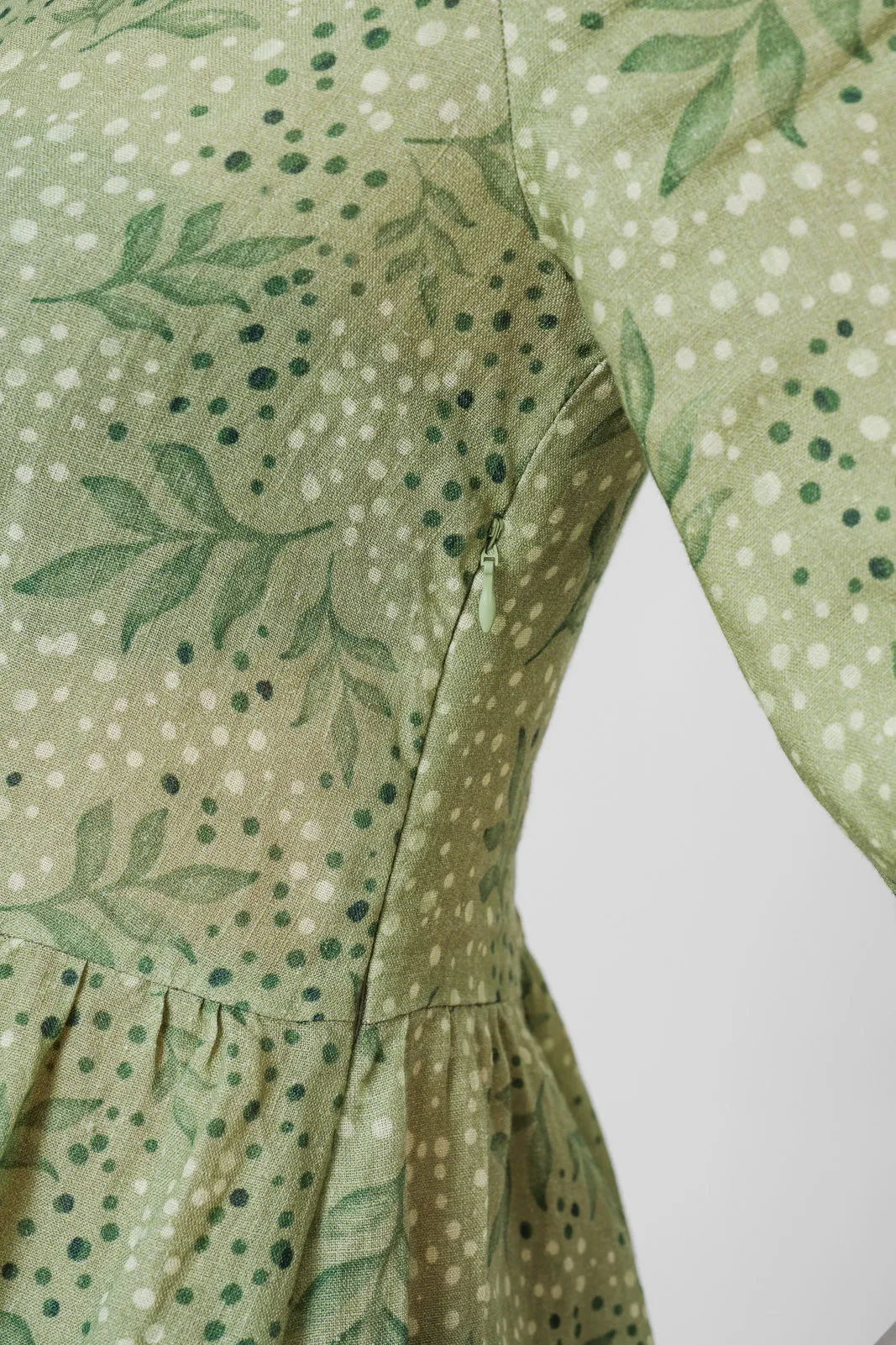 Carmen Dress, 3/4 Sleeve