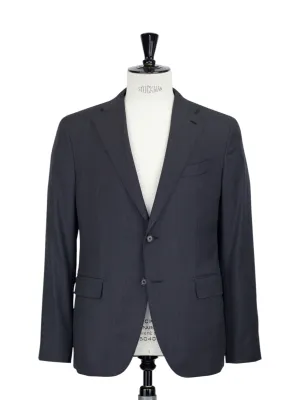 Caruso Anthracite Super 150's "Australis" Birdseye Boheme Suit   Extra Trousers